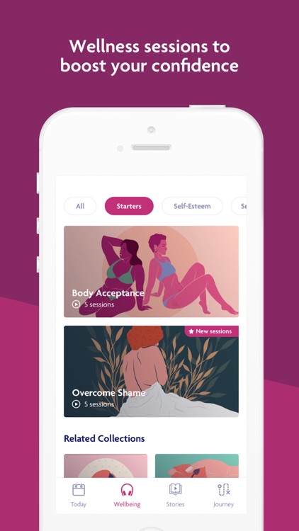 Emjoy - Stories & Wellness screenshot-3