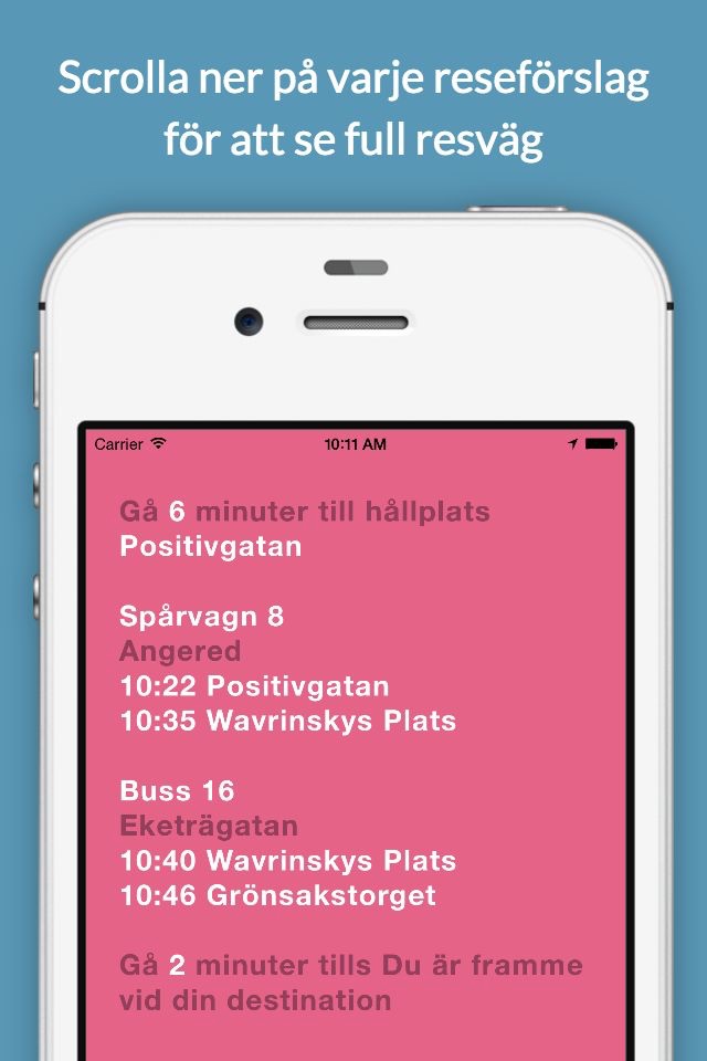 Tur & Retur — med Västtrafik screenshot 3