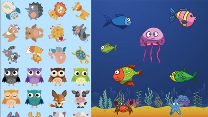 How to cancel & delete Animals stickers book 2D kids from iphone & ipad 3
