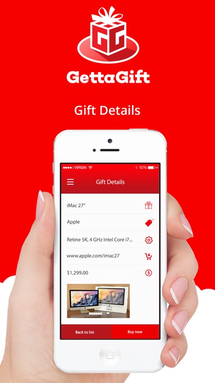GettaGift Wishlist Gifting app