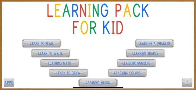 Learning Pack for Kid