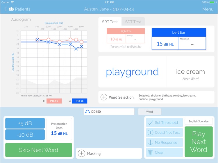 SHOEBOX Audiometry Pro screenshot-3