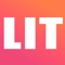 LIT is a micro-blogging and social media networking service