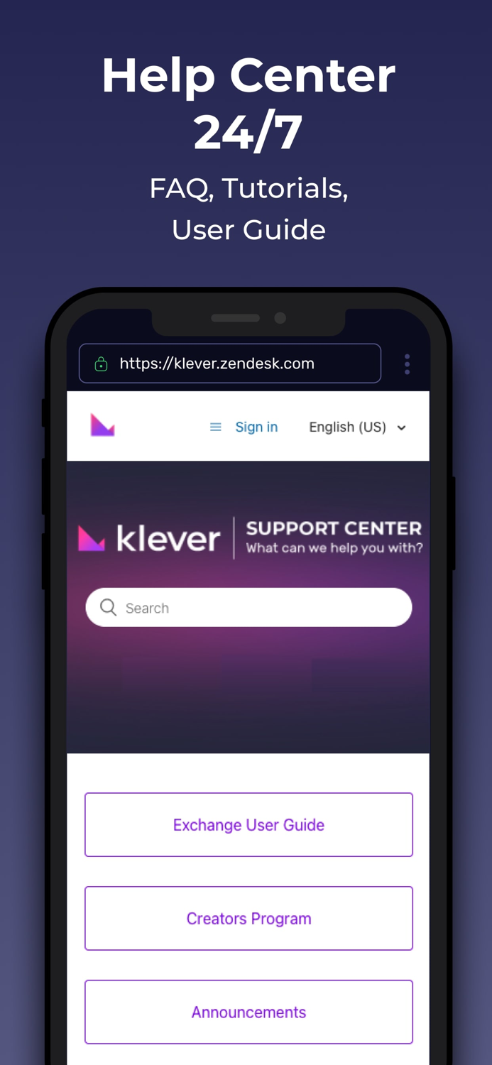 Klever Secure Crypto Wallet