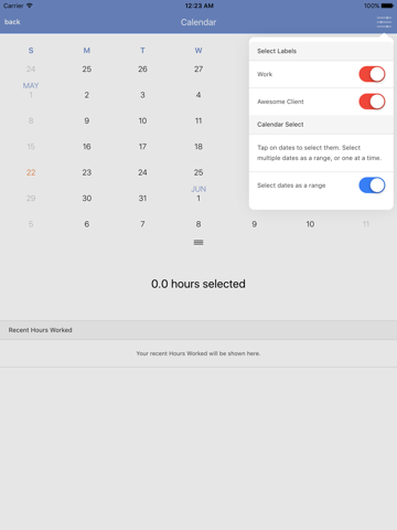 Hours Worked Time Clock & Pay screenshot 3