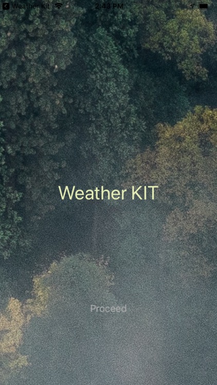 The Weather Kit