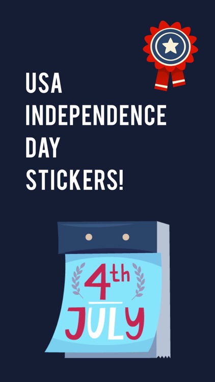 Super 4th of July Stickers