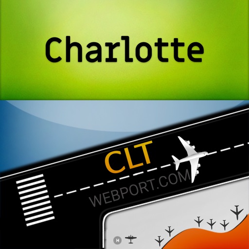 Charlotte Airport Info + Radar iOS App