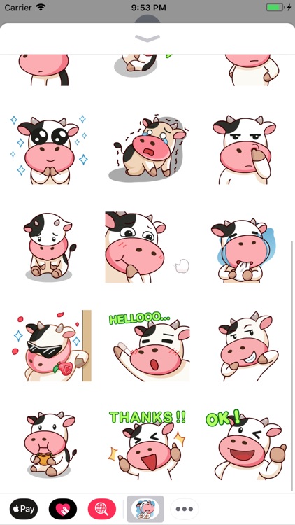 Milker Cows Animated