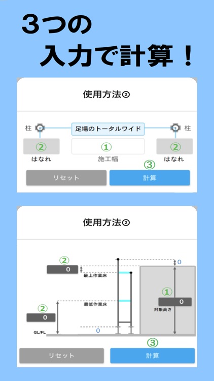 足場計算機