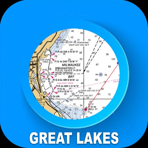 Great Lakes Nautical Charts icon