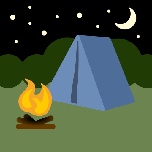 Overnight Camp Icon