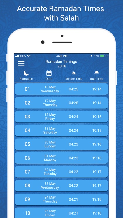 Ramadan Times 2019 PRO screenshot-3