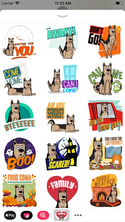 Dog Emoji - Stickers