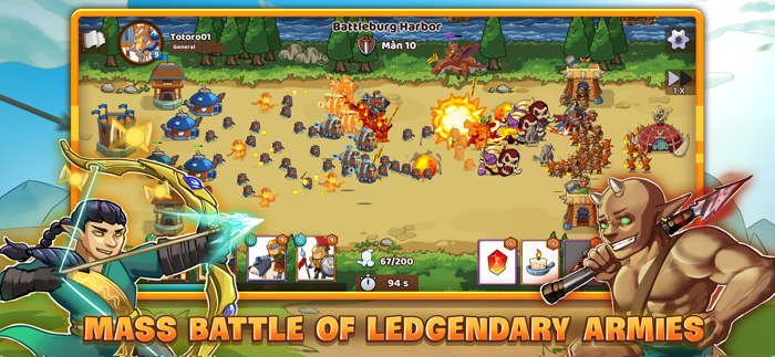 Mega War  Clash of Legions