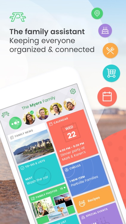 Picniic - Family Organizer screenshot-0
