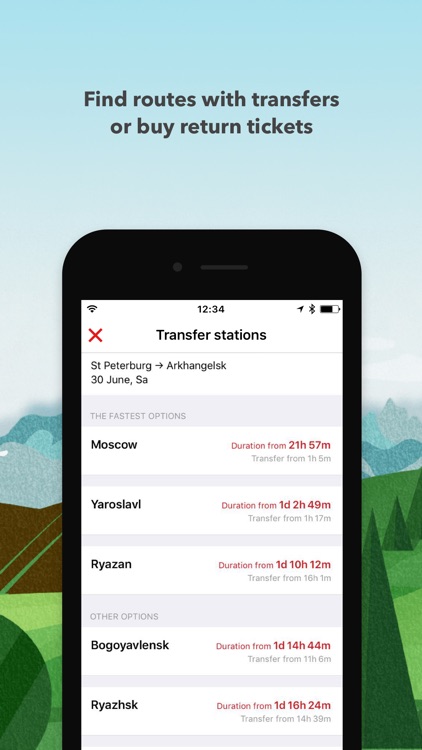 Rail Russia – train tickets screenshot-0