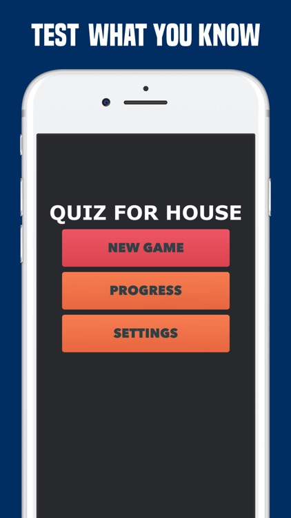 Quiz for House TV Show Trivia