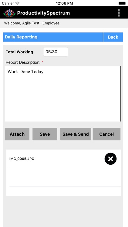 ProductivitySpectrum screenshot-3