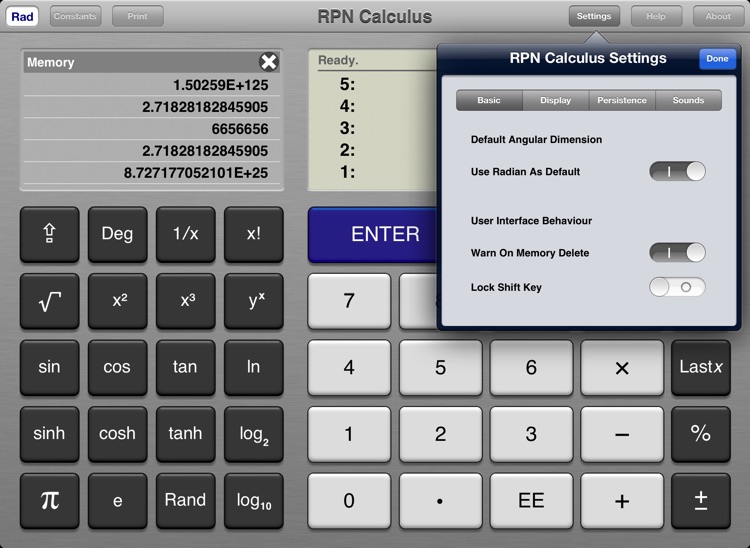 RPN Calculus screenshot-3
