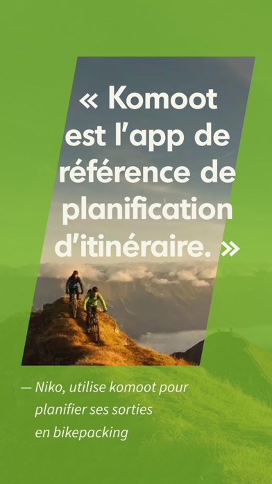 Komoot - Itinéraire vélo rando Komoot - Itinéraire vélo rando
