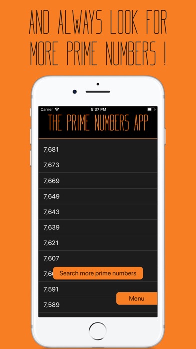 The Prime Numbers App screenshot 4