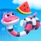 Help a cute snake reach the finish line