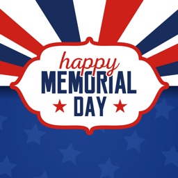 Memorial Day Text Stickers App