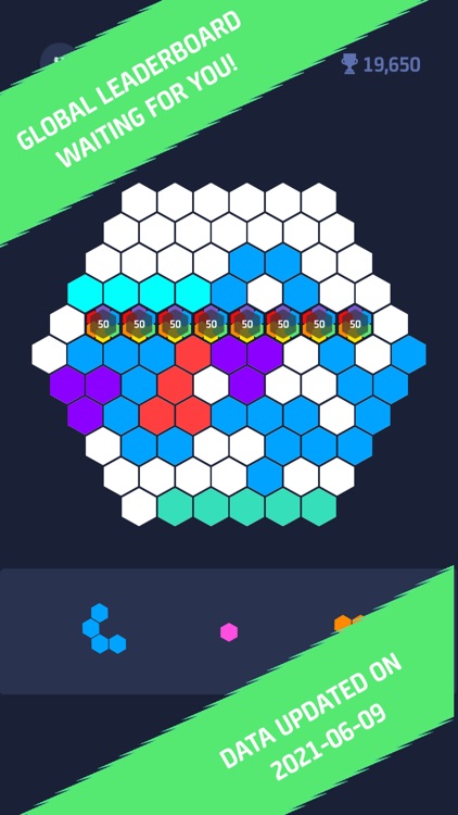 block puzzle: idle hexagon screenshot-6