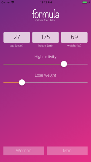 Formula: Calorie Calculator(圖2)-速報App