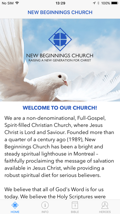 New Beginnings Church screenshot 2
