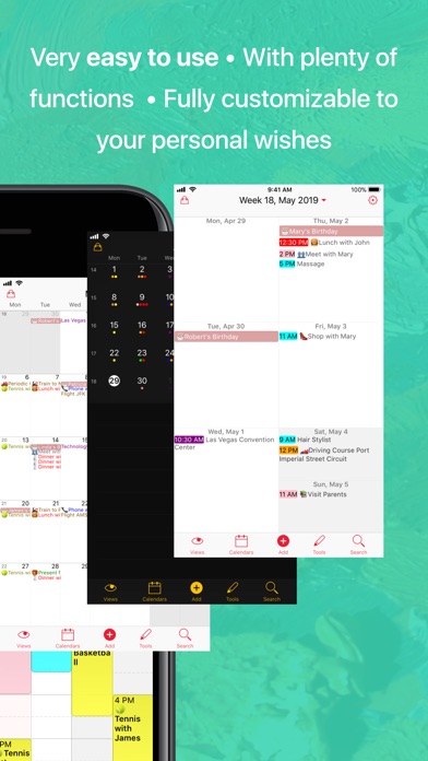 Week Calendar review screenshots