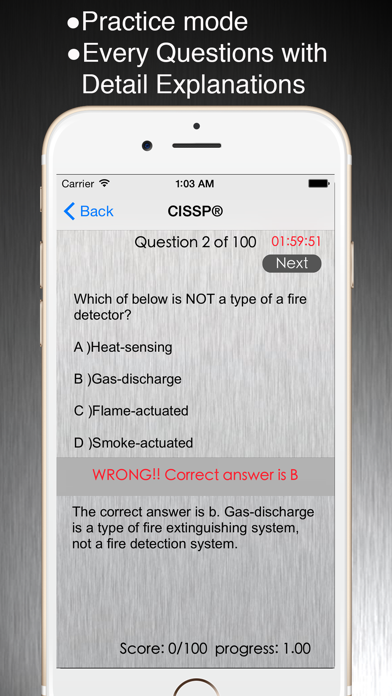 How to cancel & delete CISSP EXAM from iphone & ipad 4