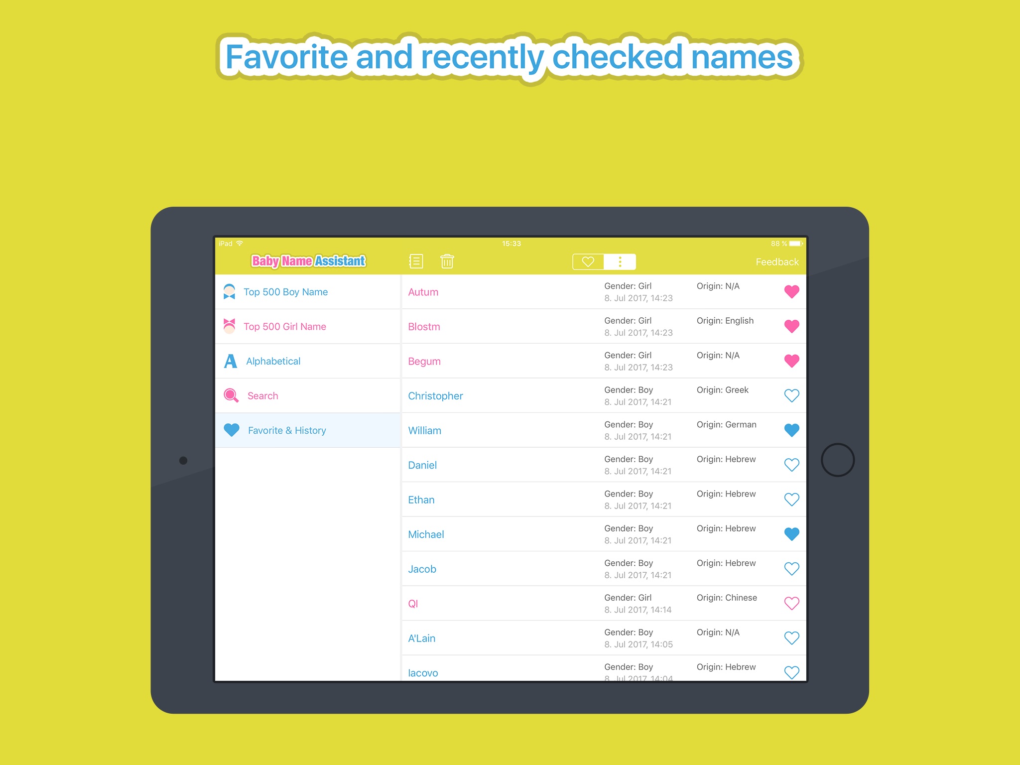 Baby Name Assistant screenshot 4