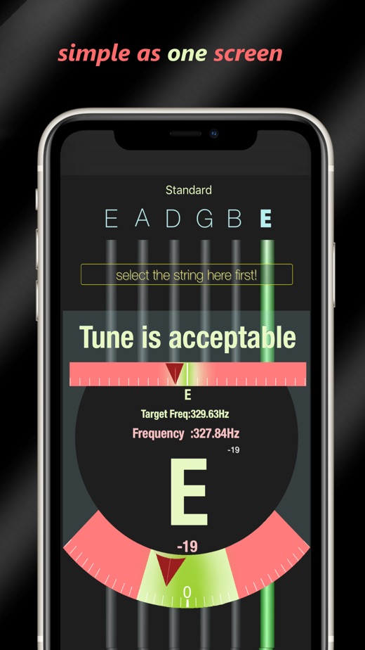 【图】Guitar Tuner – Pro Accuracy(截图3)