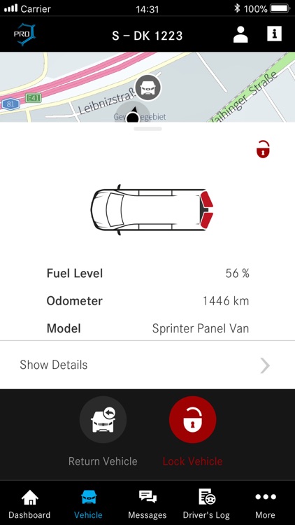 Mercedes PRO connect app screenshot-3