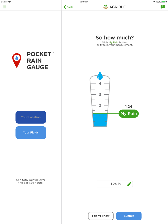 Pocket Rain Gauge™