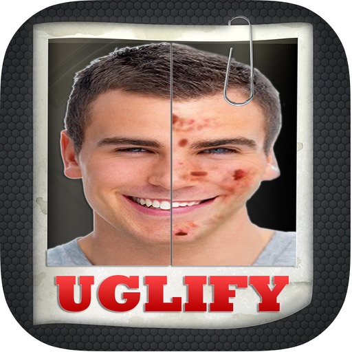 Uglify - Ugly Spotty Face Make Icon