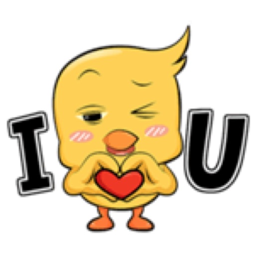 Birdy With Love Stickers by Duong Thi