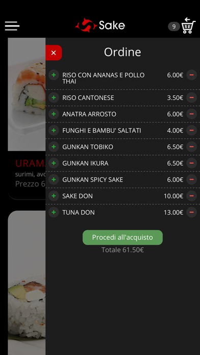 Sake Sushi Roma screenshot 4