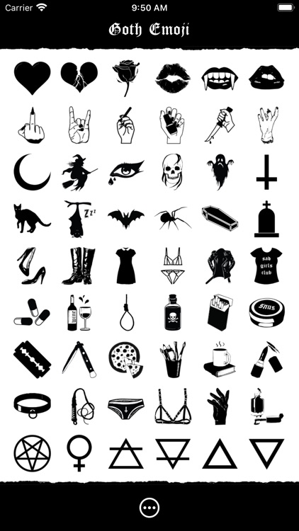 Goth Emoji