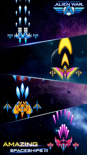 Alien War Spaceship Shooter(圖3)-速報App