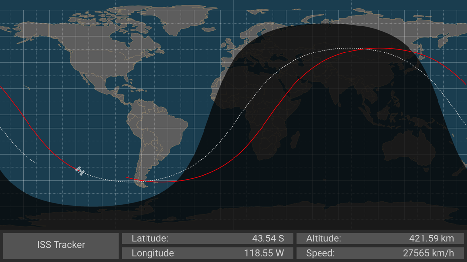 Про трекер мид. ISS Tracker онлайн.