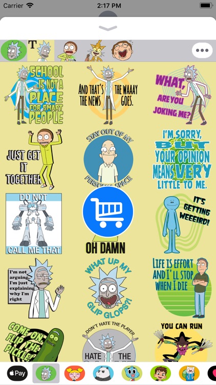 Rick and Morty Moji screenshot-3