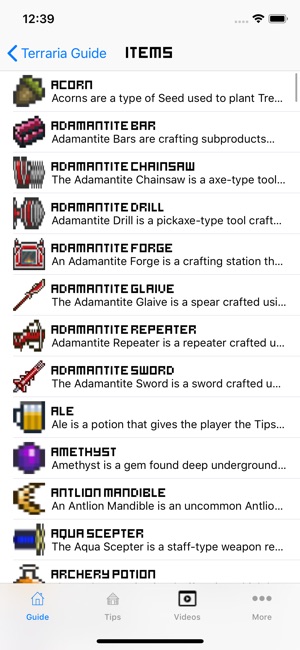 Guide Wiki For Terraria On The App Store