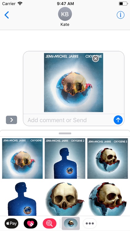 Oxygene Stickers