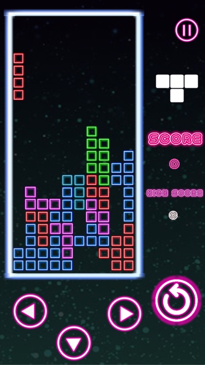 Neon Brick Block Puzzle