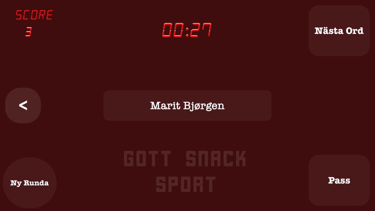 Gott Snack - Sport