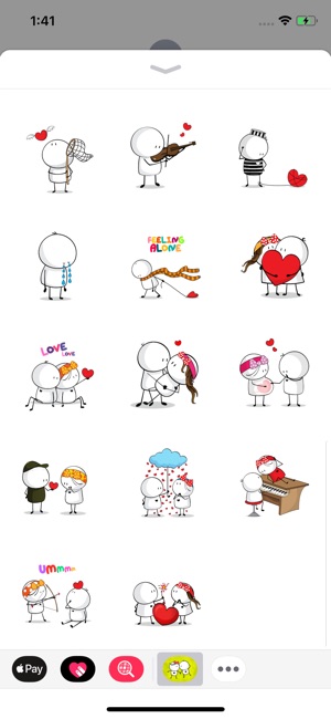 Love Couple Cute Sticker(圖4)-速報App