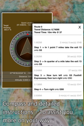 Offline Map Navigation Tracker - náhled